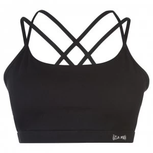 image of USA Pro Racer Back Sports Bra - Mesh Spot