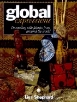 Image of global expressions decorating with fabrics from around the world