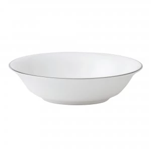 Image of Wedgwood Signet platinum fine china bowl 16cm
