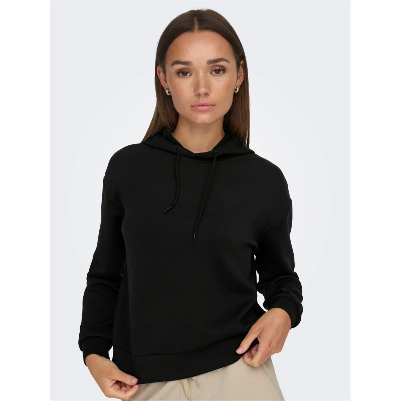 Image of Only Play Womens Life Hoodie Black female 8 (XS)