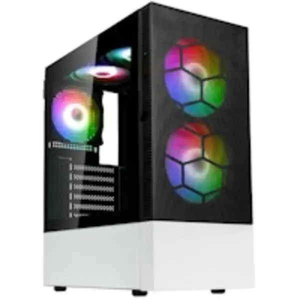 Image of Kolink Observatory MX Mesh ARGB Midi Tower Case - Black/White