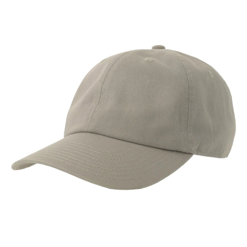 Image of Atlantis Mens Dad 6 Panel Baseball Cap in Grey Grey Male One Size