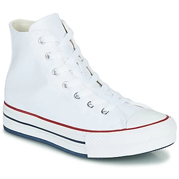 Image of Converse Kids Chuck Taylor All Star Eva Lift Hi - Top Trainers - White