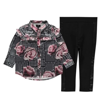 Image of Firetrap 2pc Fril BlsBG04 - Rose Checked