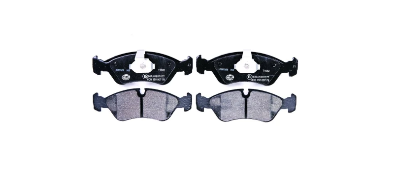 Image of HELLA Brake pad set HELLA 8DB 355 007-761