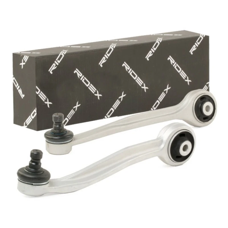 Image of RIDEX 772S0553 Control arm repair kit with rubber mount, Front Axle, Control Arm Aluminium Suspension Kit (772)