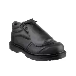 image of FS333 Lace Up Safety Shoe Black Size 10