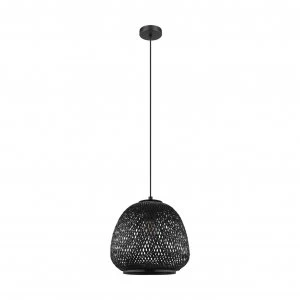 image of Eglo Dembleby Pendant Light - Black