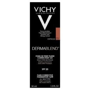 Image of Vichy Dermablend Fluid Corrective Foundation 75 Espresso