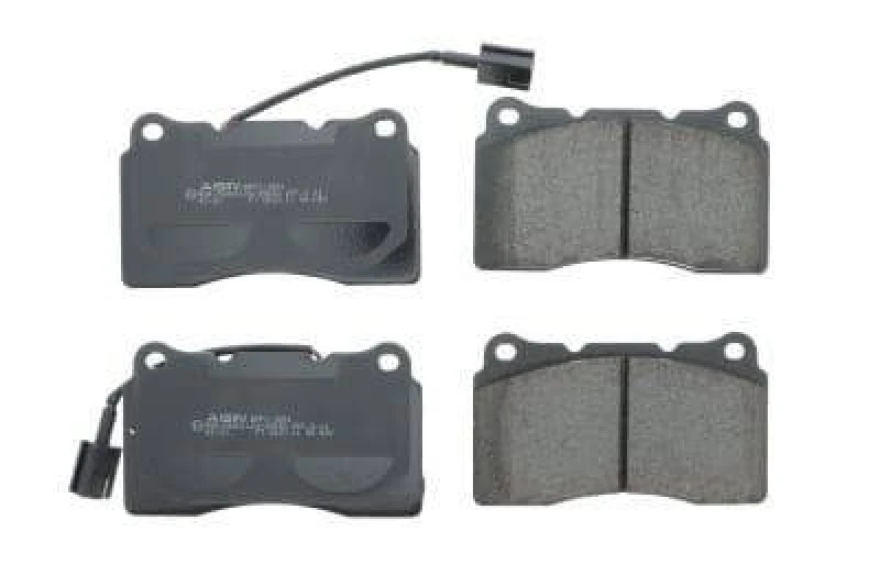 Image of AISIN BPFI-1051 Brake pad set Premium ADVICS by AISIN incl. wear warning contact Brake Pad Set,disc brake (402)
