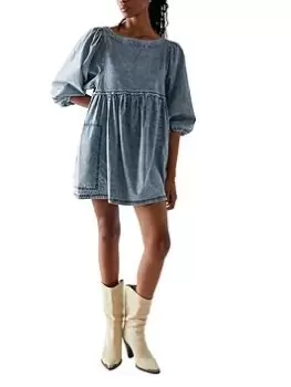 Image of Free People Get Obsessed Mini - Lt Blue
