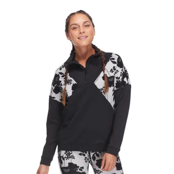 Image of Body Glove Luna Quarter Zip Top Womens - Black/Grey