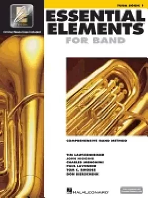 Image of essential elements for band tuba book 1 with eei tuba in c hal leonard corp