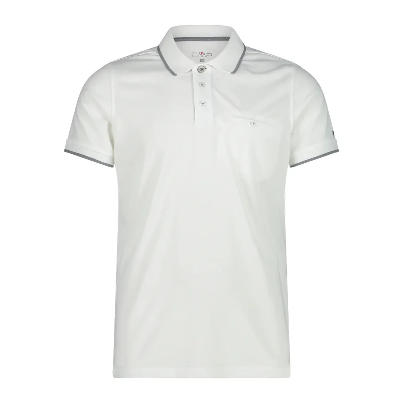 Image of CMP Polo shirt CMP Blanc Male XL 3T60137N-A001