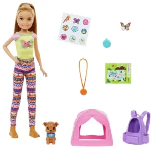 image of Barbie It Takes Two Camping Playset and Stacie Doll