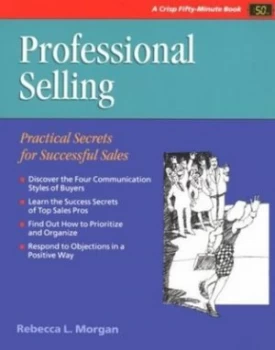 Image of Professional Selling by Rebecca L Morgan Paperback