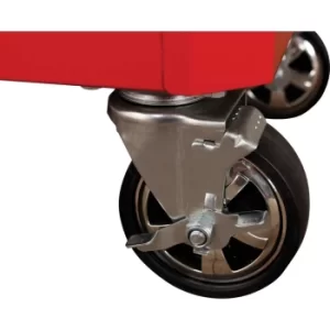 Image of Castors 5X2 Pp 2 X Fix, 2 X Swiv Braked: Ken Ind 28" C
