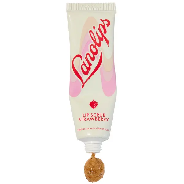 Image of Lanolips Lip Scrub Strawberry 10g