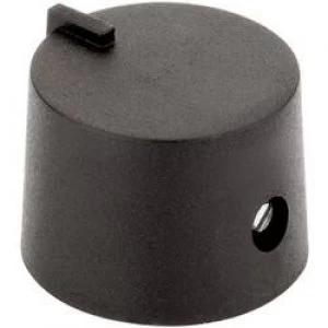Image of Control knob hand Black x H 17mm x 14mm 1