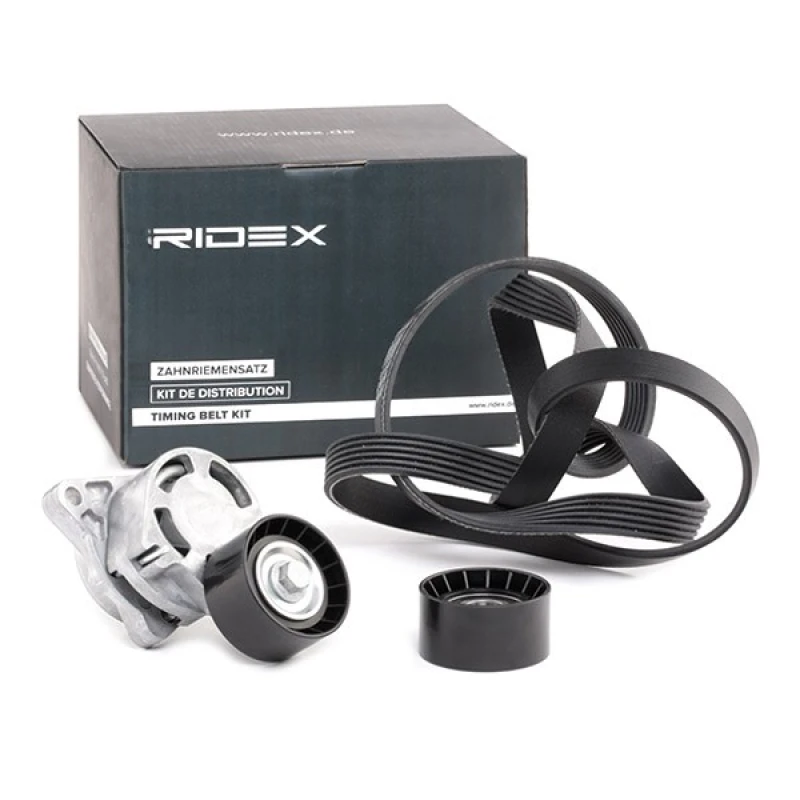 Image of RIDEX 542R0371 V-ribbed belt set V-Ribbed Belt Set (542)