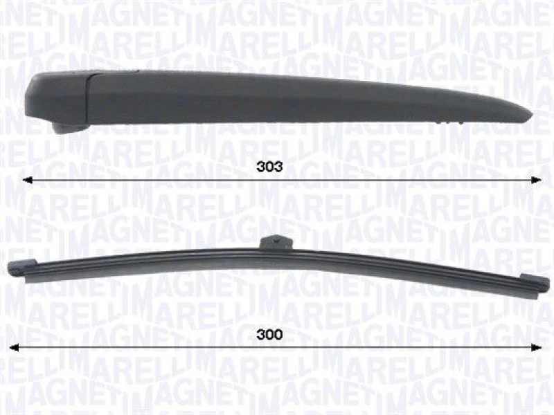 Image of MAGNETI MARELLI Wiper arm set MAGNETI MARELLI 000723180463