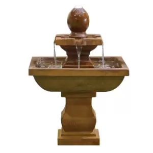 Image of Stylish Fountain Odyssey Water Feature with LEDs