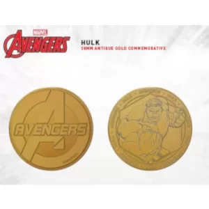Image of Marvel The Hulk Collectable Evergreen Commemorative Coin