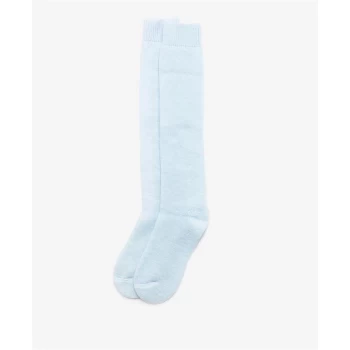 Image of Barbour Wellington Knee Socks - Blue