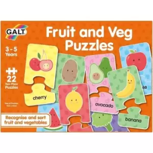 Image of Galt - Fruit and Veg Jigsaw Puzzle