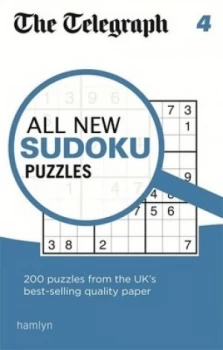 Image of The Telegraph All New Sudoku Puzzles 4 by The Telegraph Media Group Book