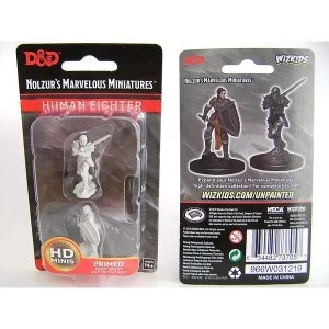 image of Dungeons & Dragons Nolzur's Marvelous Unpainted Miniatures (W9) Female Human Fighter