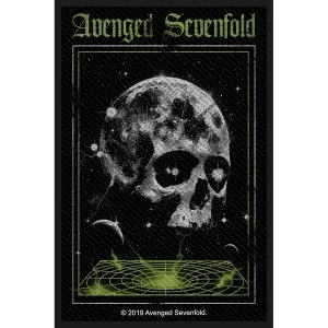 image of Avenged Sevenfold - Vortex Skull Standard Patch