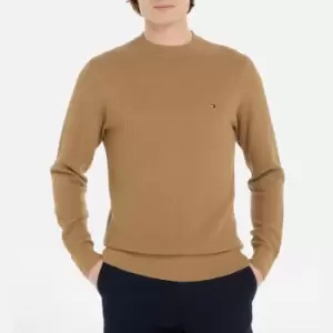 Image of Tommy Hilfiger Rectangular Structure Organic Cotton Sweatshirt - XXL
