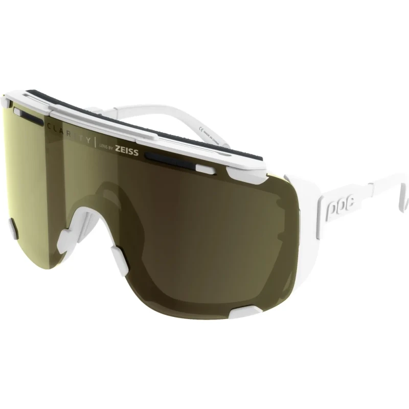 Image of POC Devour Glacial White Glasses
