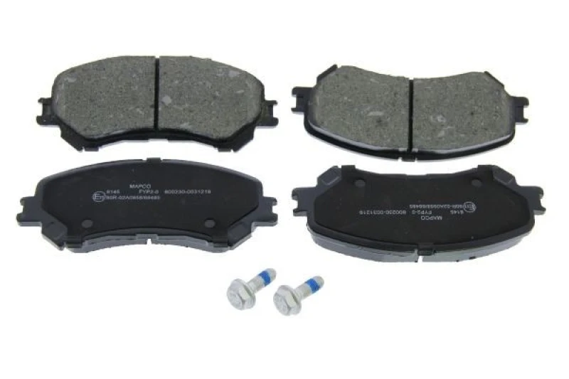 Image of Brake pad set MAPCO 6145
