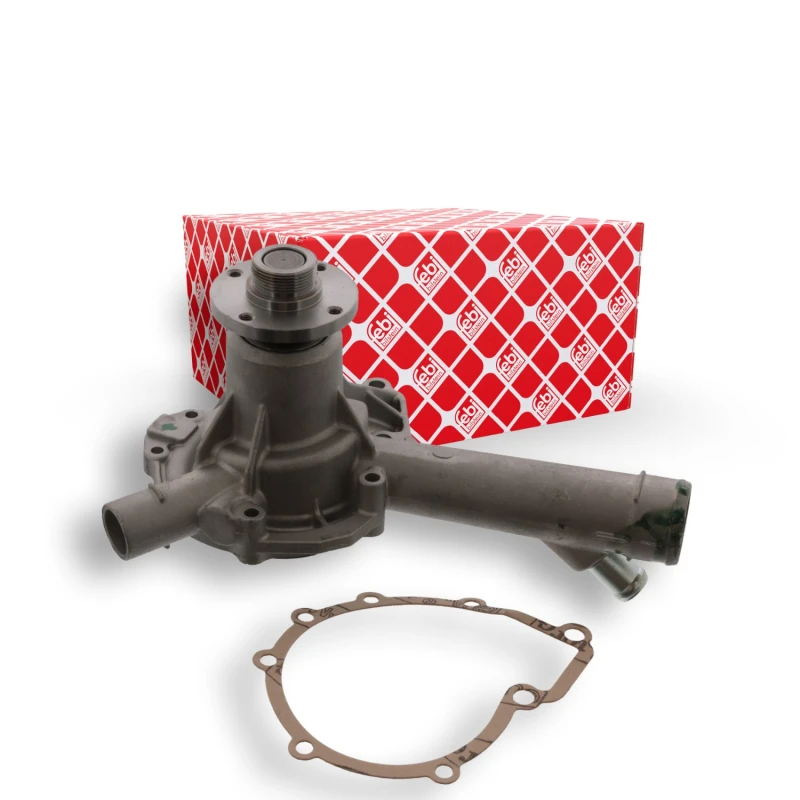 Image of FEBI BILSTEIN 17253 Water pump Cast Aluminium, with gasket/seal Cast Aluminium Water Pump (1260)