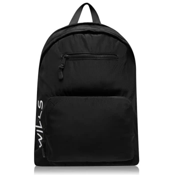 image of Jack Wills Hawkwood Nylon Backpack - Black