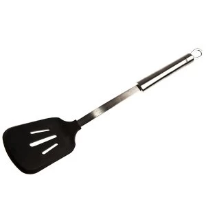 Image of Denby Black Silicon Head Slotted Turner