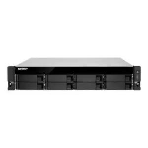 image of QNAP 8 Bay Diskless Rack NAS