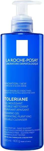 image of La Roche-Posay Toleriane Foaming Gel Double Cleanser 400ml