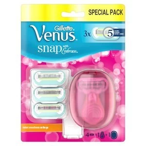 image of Gillette Venus SNAP +3 Embrace Blades Starter Pack