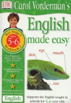 Image of English Made Easy Age 5-6 Book 2 by Carol Vorderman Paperback