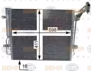 Image of Condenser Air Conditioning 8FC351344-251 by BEHR