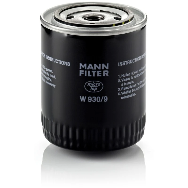Image of MANN-FILTER W 930/9 Oil filter Spin-on Filter, with one anti-return valve Oil Filter (7)