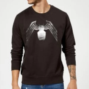 Venom Chest Emblem Sweatshirt - Black