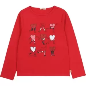 Image of Billieblush Kids Girl Red Tshirt - Red