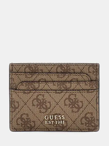 Guess Laurel 4G Logo Card Holder 14794468 Beige