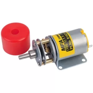 image of MFA 918D1001/1 Gearbox Motor 100:1 4mm Shaft 1.5-3V