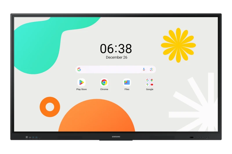 Image of Samsung WA75F interactive whiteboard 190.5cm (75") 3840 x 2160 pixels Touch Screen Black LH75WAFWLGCXEN