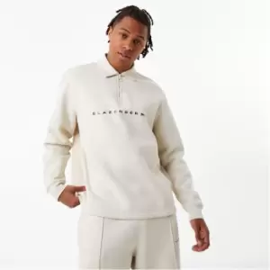 Image of Slazenger ft. Aitch Half Zip Sweatshirt - Cream